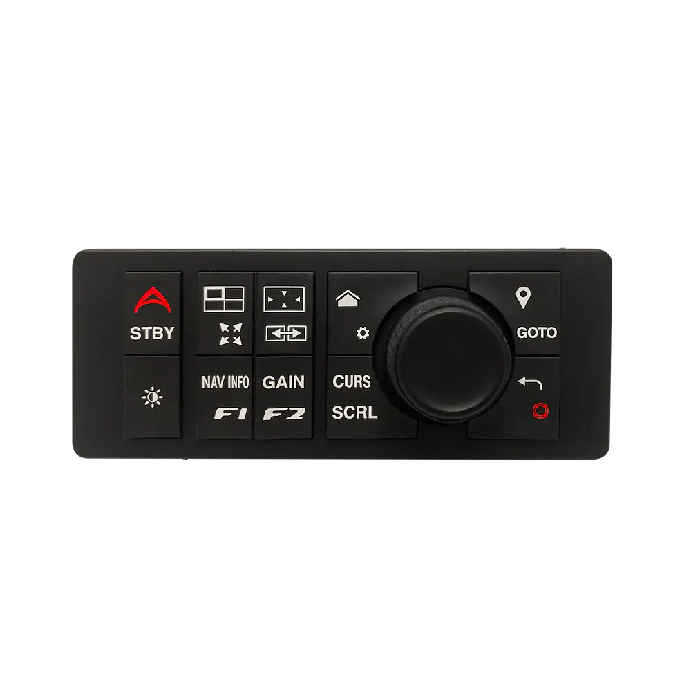 Multi Function Display Remote Control - Horizontal Flush Mount - 10 Buttons - FRUMCU006H
